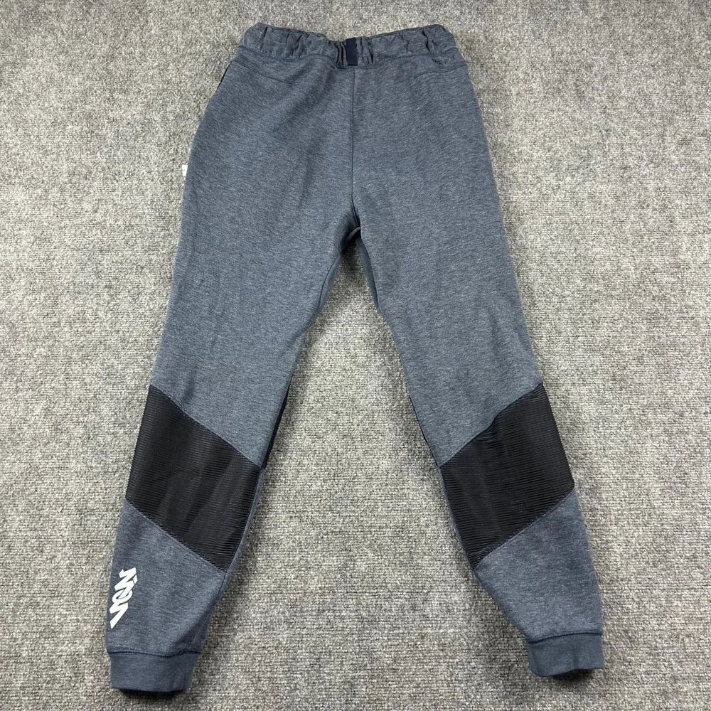 Jordan Sweatpants‎ Mens Small Blue Slim Fit Dri-FIT Joggers Paneled Athletic